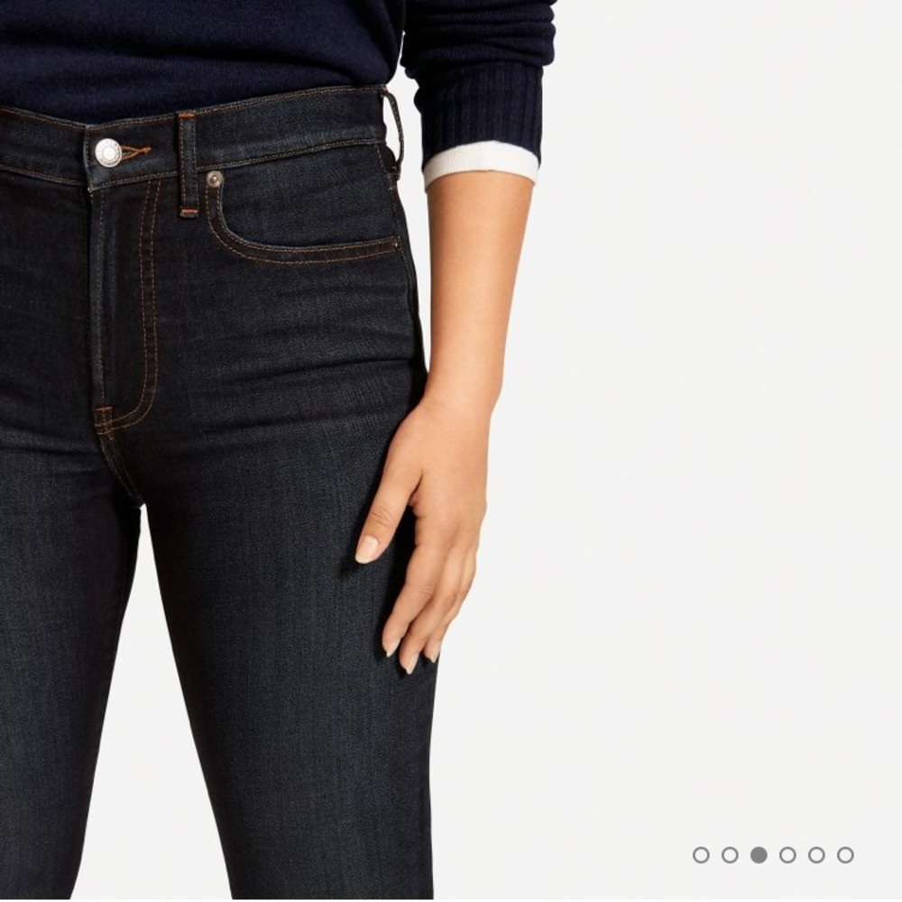 Everlane Authentic Stretch High Rise Skinny Jean